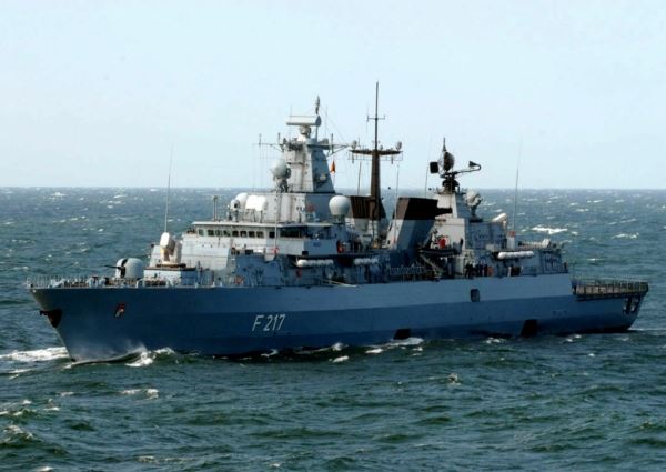 В Берлине сообщили об отказе немецкому фрегату войти в китайскую гавань